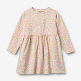Wheat Main Jersey Dress L/S Sessa Dress 9637 blush flower meadow