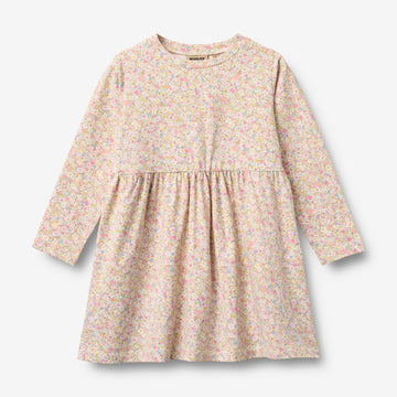 Wheat Main Jersey Dress L/S Sessa Dress 9637 blush flower meadow