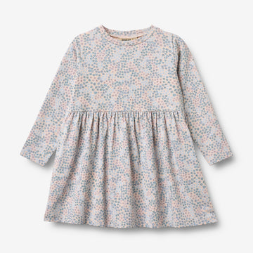 Wheat Main Jersey Dress L/S Sessa Dress 2528 powder blue flowers