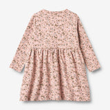 Wheat Main Jersey Dress L/S Sessa Dress 9536 rose powder flowers