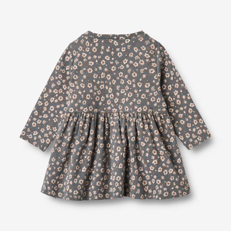 Wheat Main Jersey Dress L/S Sessa Dress 9571 stormy weather magnolia