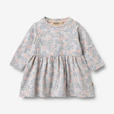 Wheat Main Jersey Dress L/S Sessa Dress 2528 powder blue flowers