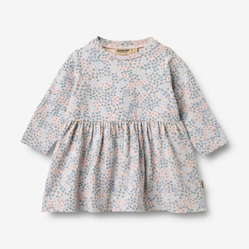 Wheat Main Jersey Dress L/S Sessa Dress 2528 powder blue flowers