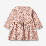 Wheat Main Jersey Dress L/S Sessa Dress 9536 rose powder flowers