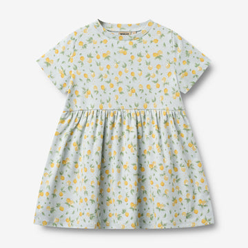 Wheat Main Jersey Dress S/S Anna Dress 9663 summer blue citrus