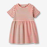 Wheat Main Jersey Dress S/S Anna Dresses 2078 red stripe
