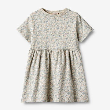 Wheat Main Jersey Dress S/S Anna Dresses 3337 sandshell mini flowers
