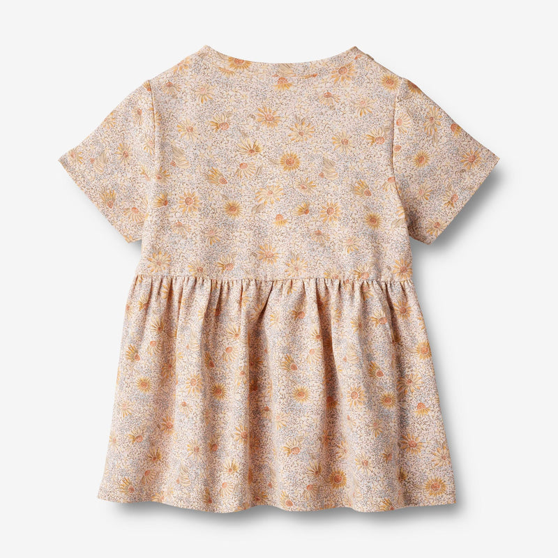 Wheat Main Jersey Dress S/S Anna Dresses 9013 coneflowers