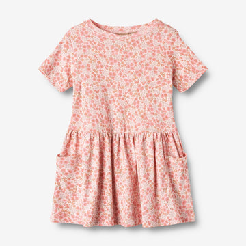Wheat Main Jersey Dress S/S Birthe Dresses 2475 rose flowers