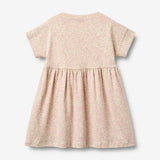 Wheat Main Jersey Dress S/S Emilie Dress 9422 coral flowers