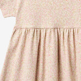 Wheat Main Jersey Dress S/S Emilie Dress 9422 coral flowers
