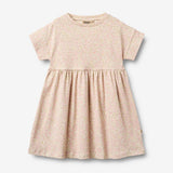 Wheat Main Jersey Dress S/S Emilie Dress 9422 coral flowers