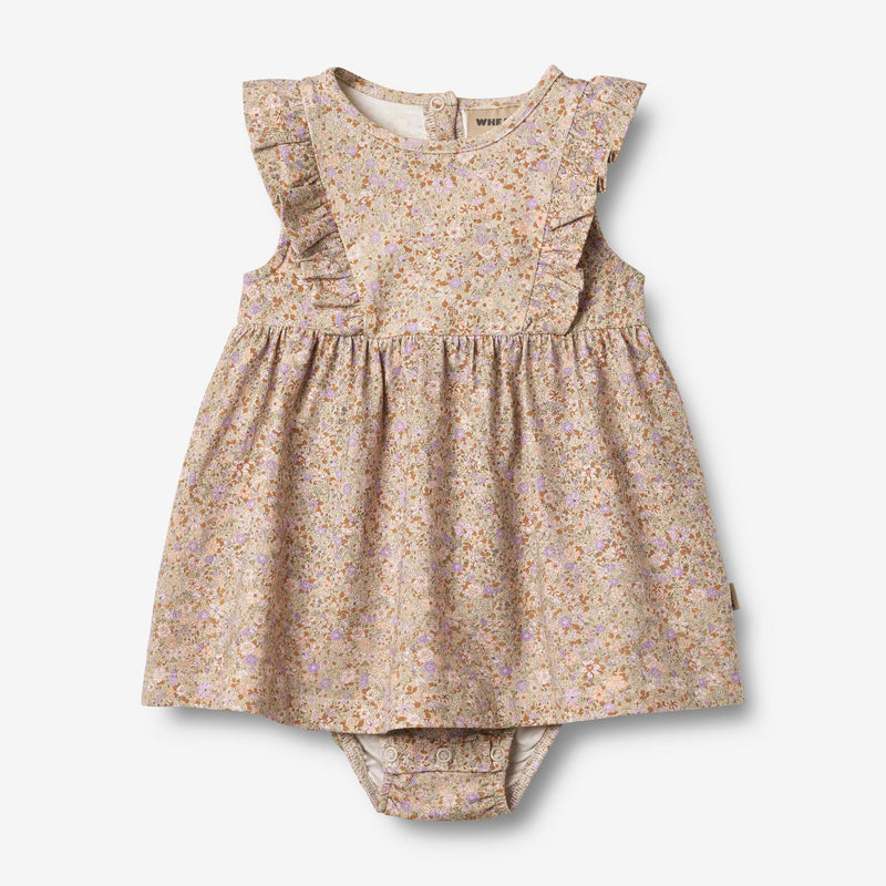 Wheat Main Jersey Dress Suit Vianna Dress 9409 lilac flower meadow