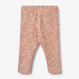 Wheat Main Jersey Legggings Jules Legging 9566 rose dust flower meadow