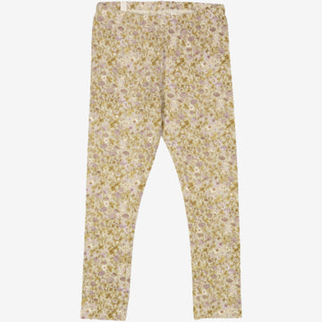 Wheat Main  Jersey Leggings Leggings 5057 fossil flowers