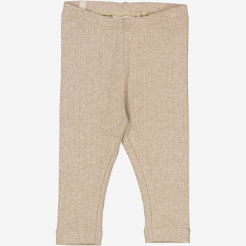Wheat Main Jersey Leggings | Baby Leggings 3306 cappuccino melange