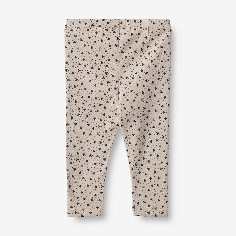 Wheat Main Jersey Leggings Jules | Baby Leggings 3241 soft beige clover