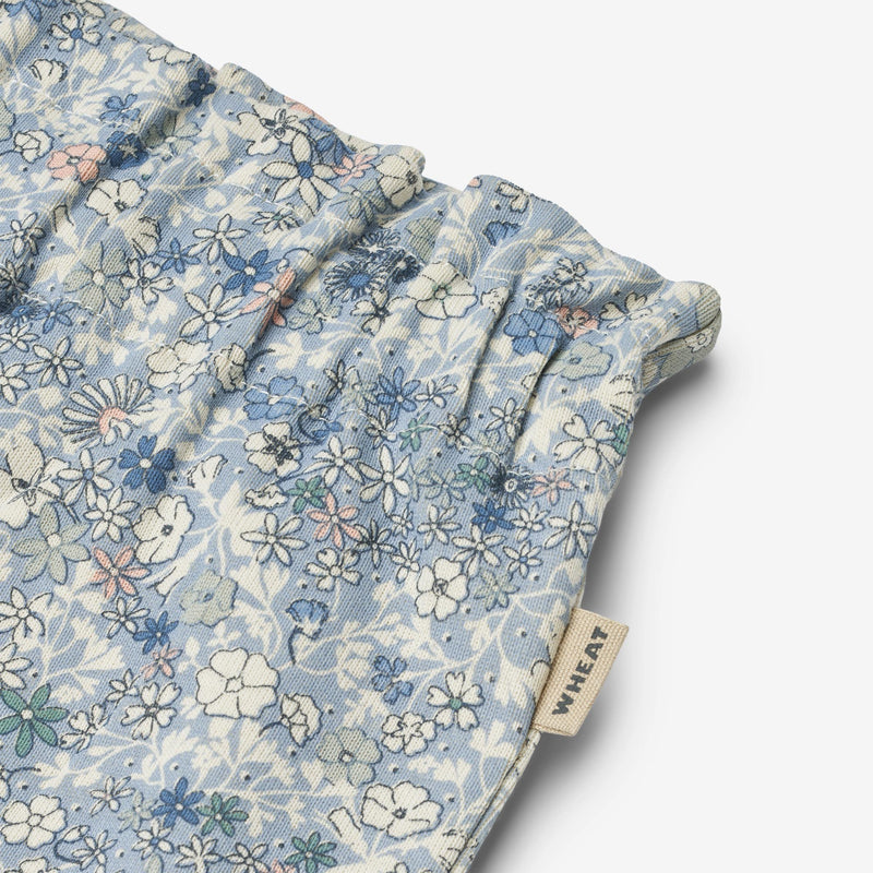 Wheat Main Jersey Pants Liza Trousers 9418 blue summer flowers