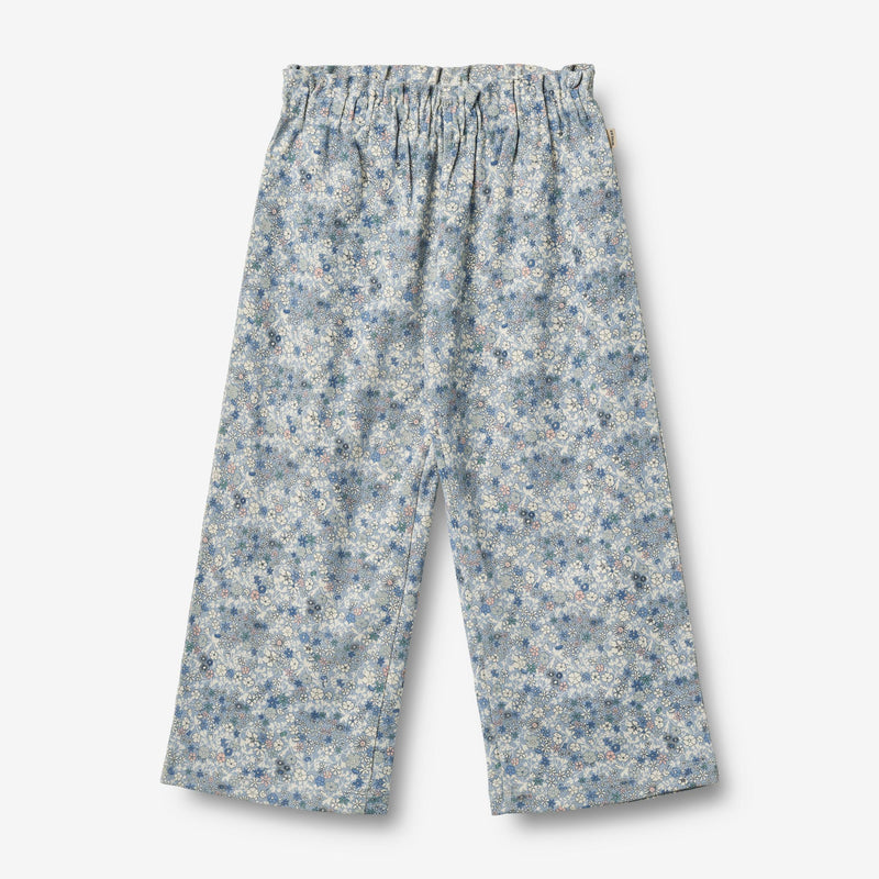 Wheat Main Jersey Pants Liza Trousers 9418 blue summer flowers