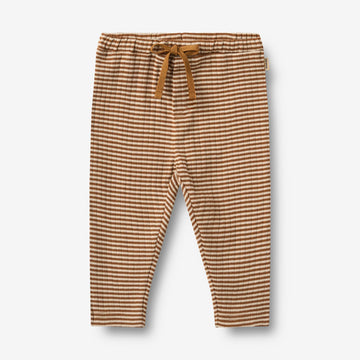 Wheat Main Jersey Pants Manfred Trousers 3017 warm hazel stripe