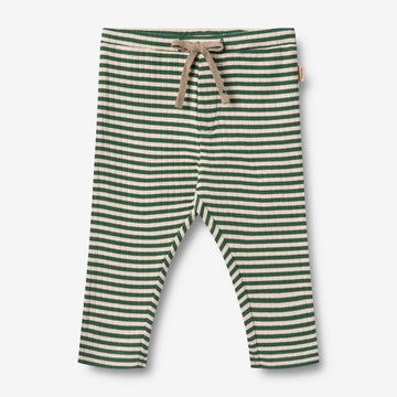 Wheat Main Jersey Pants Manfred Trousers 4142 green stripe