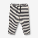 Wheat Main Jersey Pants Manfred Trousers 9432 navy rib stripe