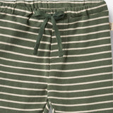 Wheat Main Jersey Pants Manfred Trousers 4076 dark green stripe