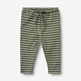 Wheat Main Jersey Pants Manfred Trousers 4076 dark green stripe
