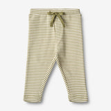 Wheat Main Jersey Pants Manfred Trousers 4126 sage green stripe