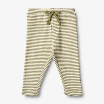 Wheat Main Jersey Pants Manfred Trousers 4126 sage green stripe