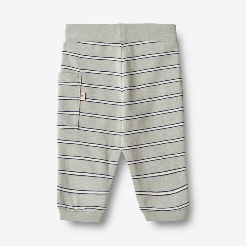 Wheat Main Jersey Pants Pete Trousers 1476 sea mist stripe
