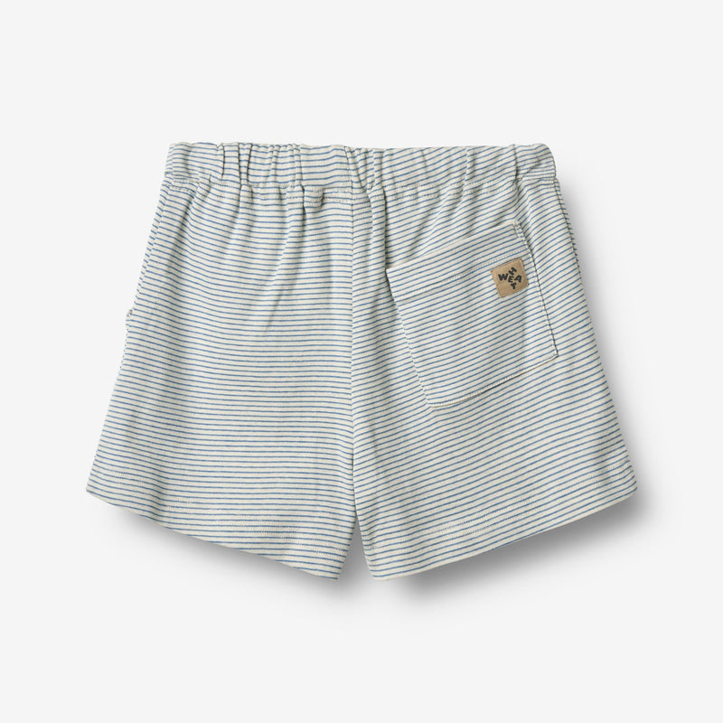 Wheat Main Jersey Shorts Kalle Shorts 1048 blue stripe