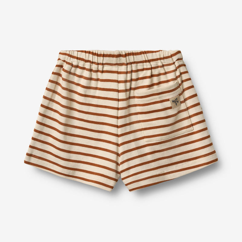 Wheat Main Jersey Shorts Kalle Shorts 9447 warm caramel stripe