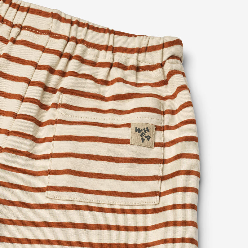 Wheat Main Jersey Shorts Kalle Shorts 9447 warm caramel stripe