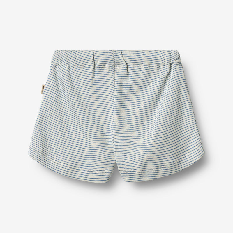 Wheat Main Jersey Shorts Vic Shorts 1048 blue stripe