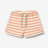 Wheat Main Jersey Shorts Vic Shorts 9648 orange stripe