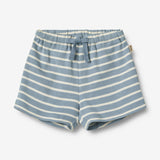 Wheat Main Jersey Shorts Vic | Baby Shorts 1009 ashley blue stripe