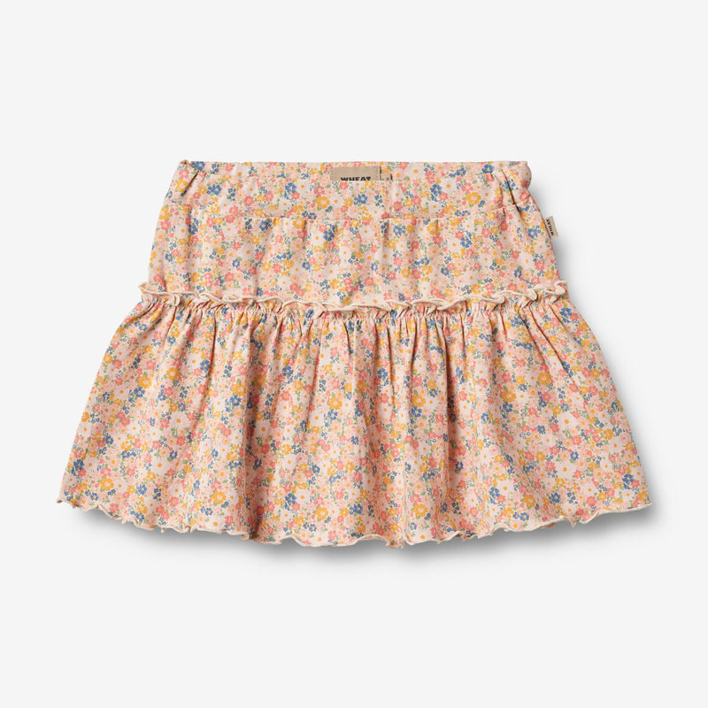 Wheat Main Jersey Skirt Susie Skirt 9045 multi flowers