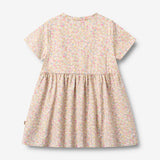 Wheat Main Jersey dress S/S Anna Dress 9637 blush flower meadow