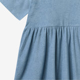 Wheat Main Dress S/S Astrid Dress 1260 faded denim