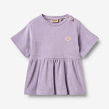 Wheat Main Jersey dress S/S Astrid Dress 9612 warm cosmic lilac