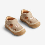 Wheat Footwear Jona Open Shoe | Baby Prewalkers 0070 gravel