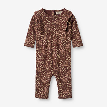 Wheat Main Jumpsuit Kira | Baby Jumpsuits 2117 aubergine berries