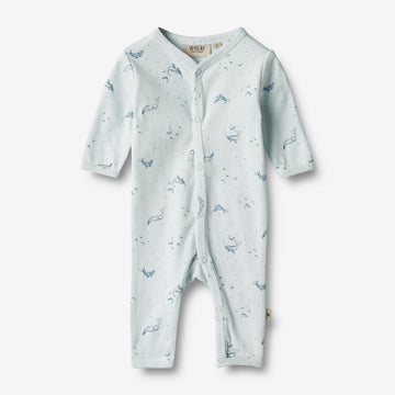 Wheat Main Jumpsuit L/S Dusty Jumpsuits 4032 light blue whales
