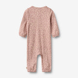 Wheat Main Jumpsuit L/S Felizia Jumpsuit 9898 dime rose small flowers