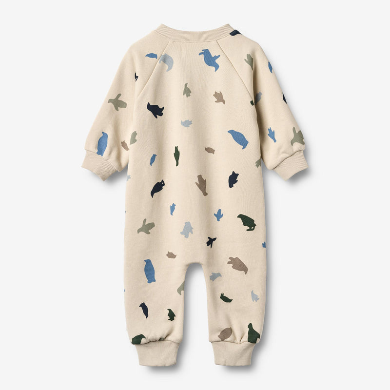 Wheat Main Jumpsuit L/S Lilo Jumpsuit 9563 offwhite penguins