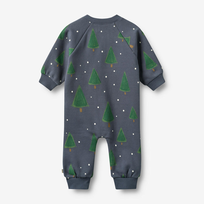 Wheat Main Jumpsuit L/S Lilo Jumpsuit 9586 greyblue holiday