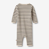 Wheat Main Jumpsuit L/S Theis Jumpsuits 1433 navy stripe