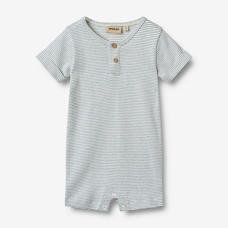 Wheat Main Jumpsuit S/S Alfred Jumpsuit 1048 blue stripe