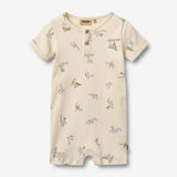 Wheat Main Jumpsuit S/S Alfred Jumpsuit 9669 whale friends